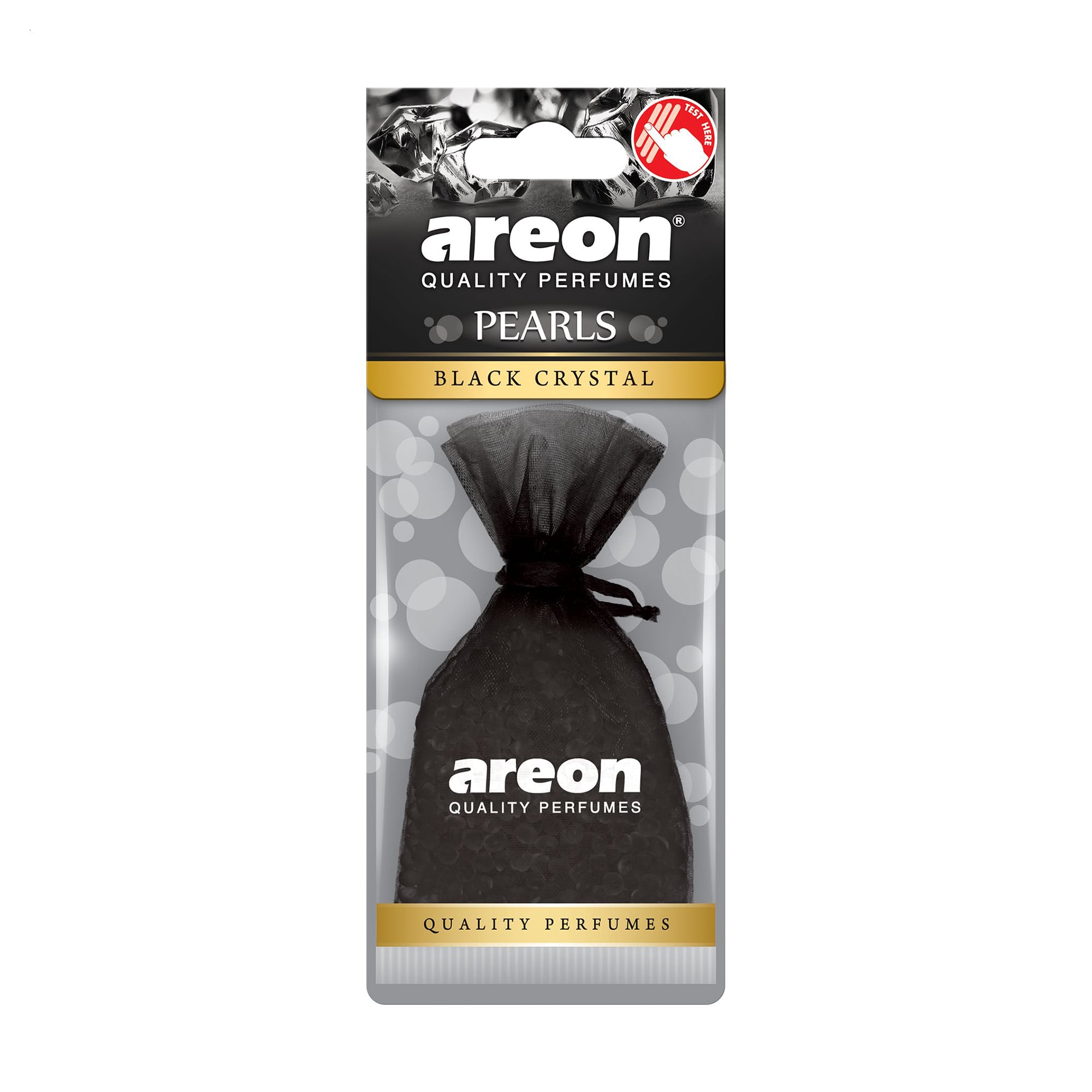 Ароматизатор для автомобіля Areon Pearls, Black Crystal, 25 г